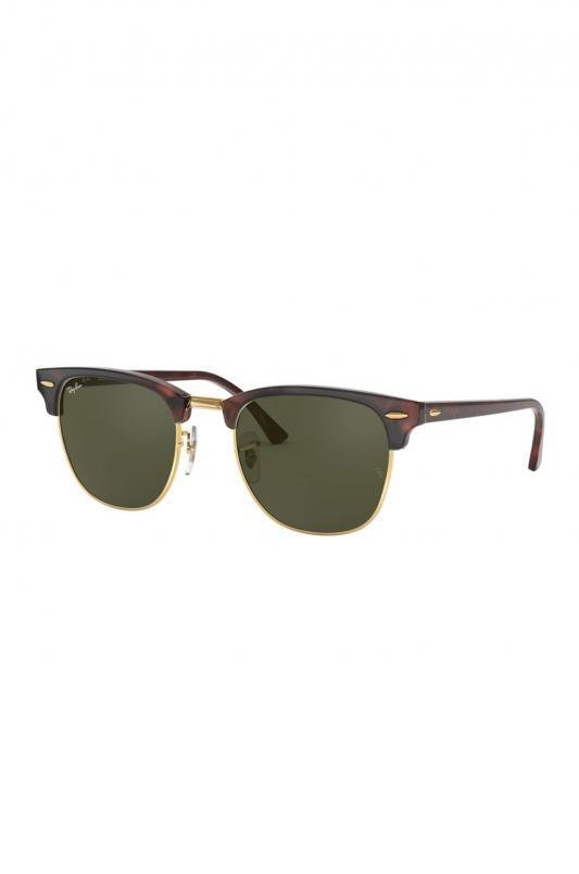 Ray-Ban okulary CLUBMASTER męskie kolor brązowy 0RB3016