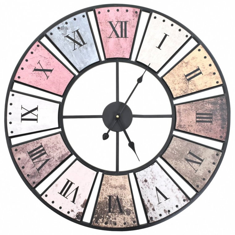 Zegar ścienny vintage z mechanizmem kwarcowym, 60 cm, XXL kod: V-50647