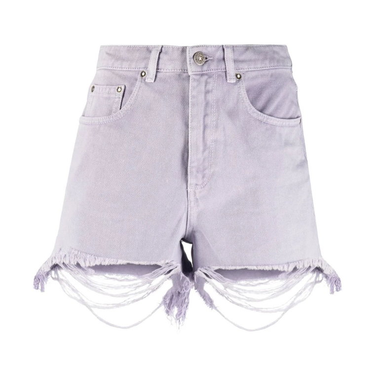 Bordeaux Denim Shorts Golden Goose