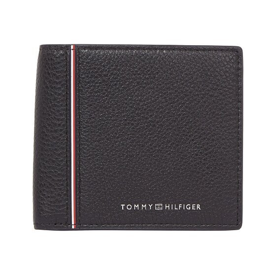 Tommy Hilfiger TH Corp Portfel Skórzany 11.5 cm black