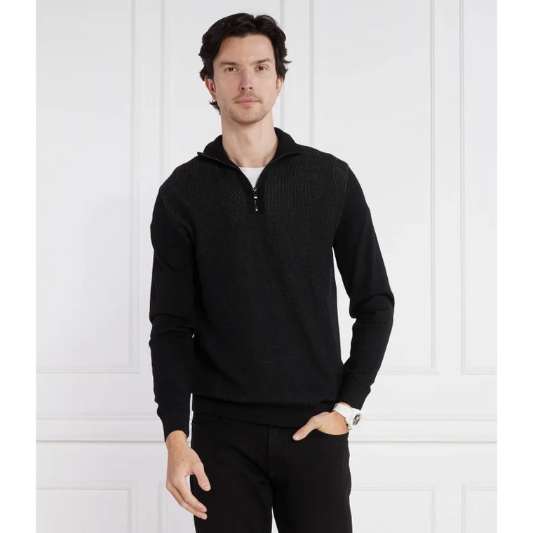 BOSS BLACK Wełniany sweter Ofilato | Regular Fit