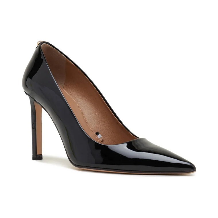 BOSS BLACK Skórzane szpilki Janet Pump90