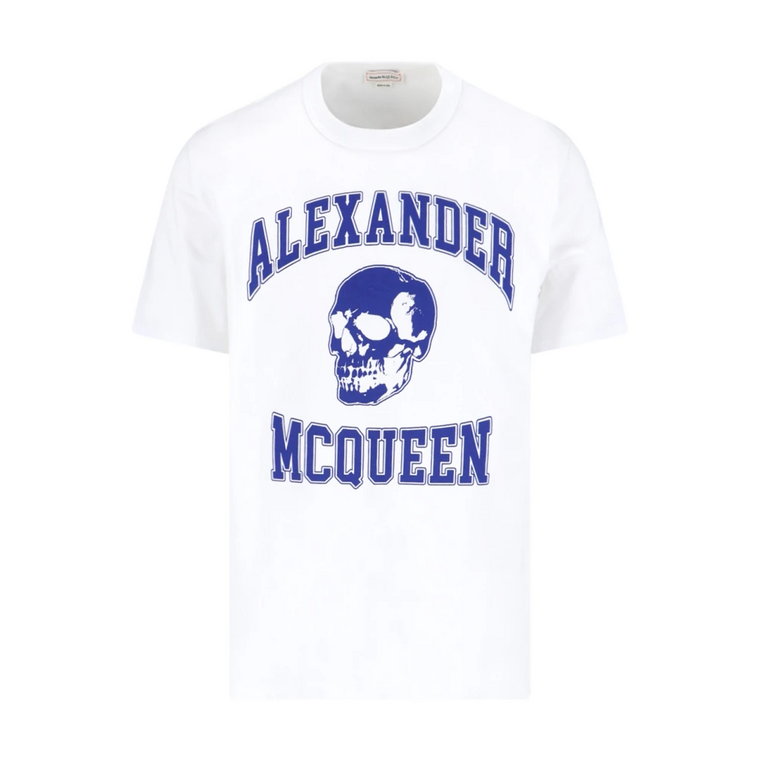 Białe koszulki i pola od Alexander McQueen Alexander McQueen