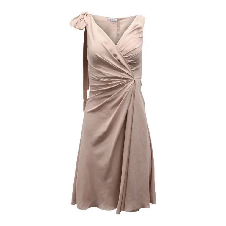 Pre-owned Silk dresses Valentino Vintage