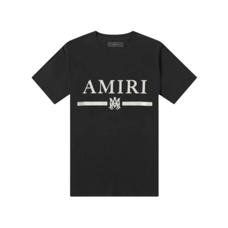 Core Logo Czarna Koszulka Amiri