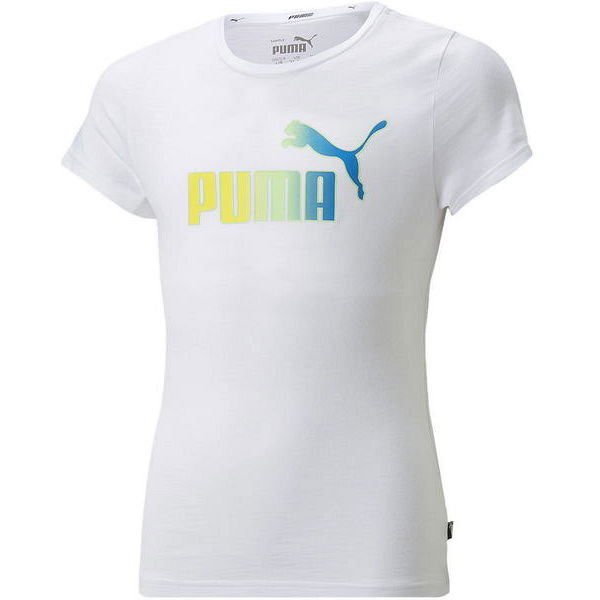 Koszulka młodzieżowa ESS+ Bleach Logo Tee Puma