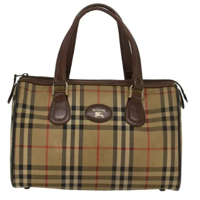 Pre-owned Fabric travel-bags Burberry Vintage