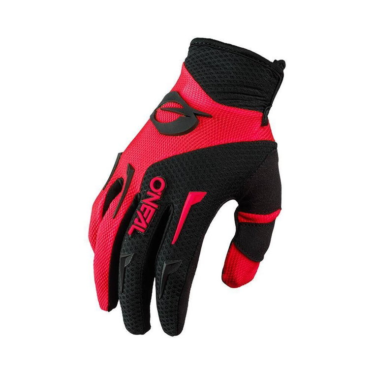 Rękawiczki rowerowe mtb dh O'neal Element red/black