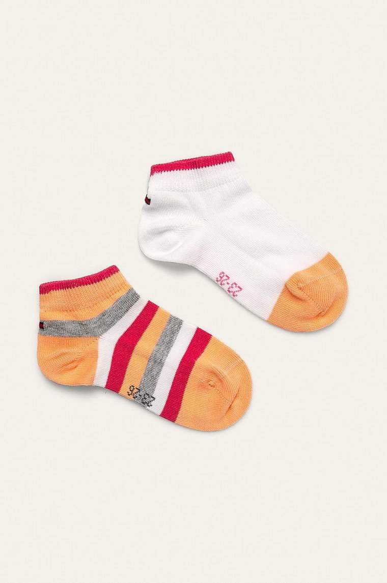 Tommy Hilfiger Skarpetki dziecięce (2-Pack) kolor różowy