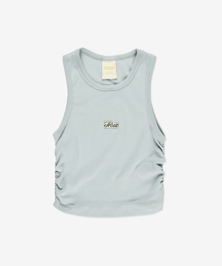 Top Rib Tank Gray