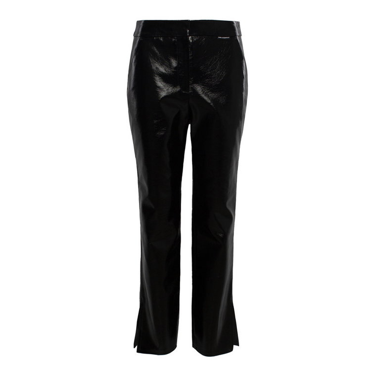 Spodnie ze sztucznej skóry Karl Lagerfeld