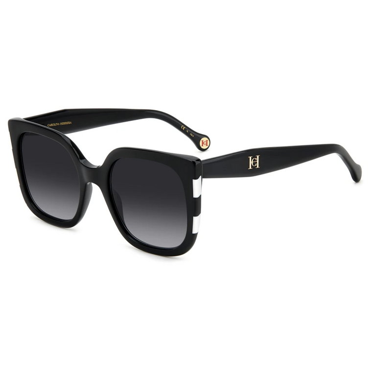 Black White/Grey Shaded Sunglasses Carolina Herrera