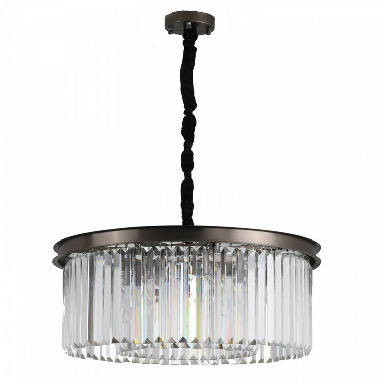 Lampa wisząca sparkle round antracyt 60 cm kod: MP0097