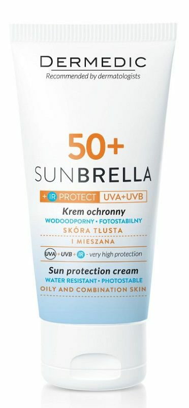 Dermedic Sunbrella SPF50+ - krem do skóry tłustej i mieszanej 50ml