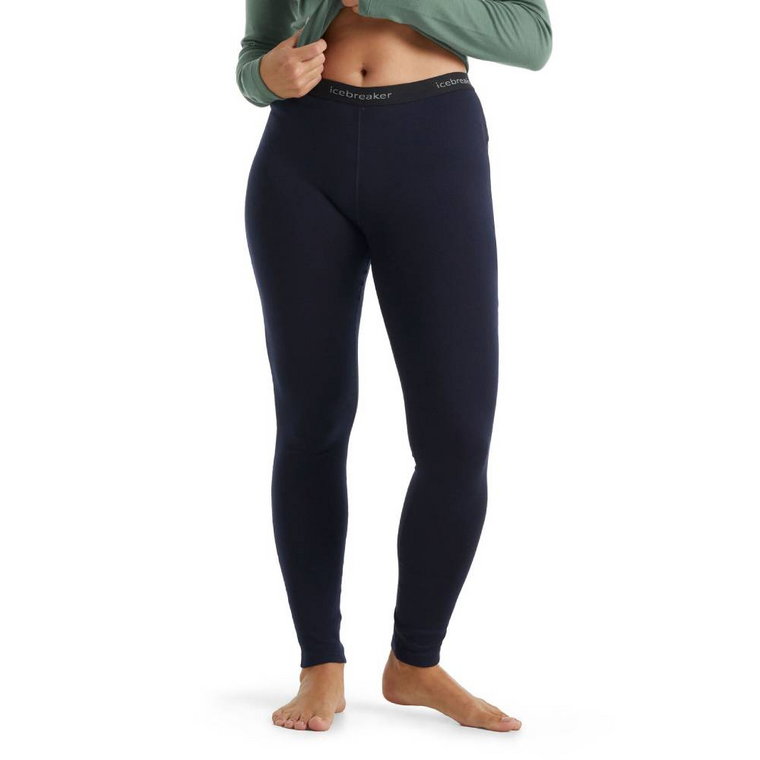 Legginsy termoaktywne damskie Icebreaker 260 TECH LEGGINGS midnight navy - XS