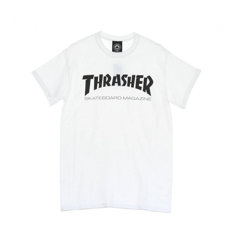 Skatemag Tee Męska Koszulka Biała/czarna Thrasher