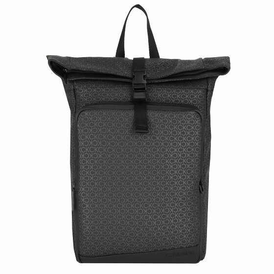 Calvin Klein Rubberized Plecak 47 cm Komora na laptopa black uv mono