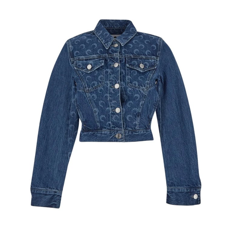 Denim Jackets Marine Serre