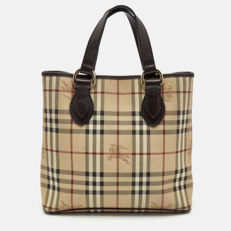 Pre-owned Fabric totes Burberry Vintage