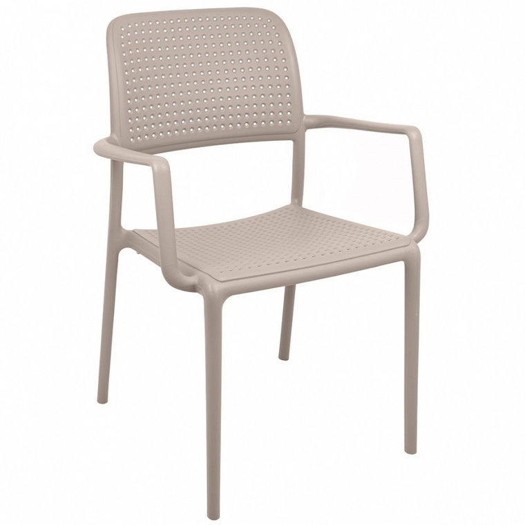 Krzesło spark brązowe coffee - polipropylen kod: KH010100324