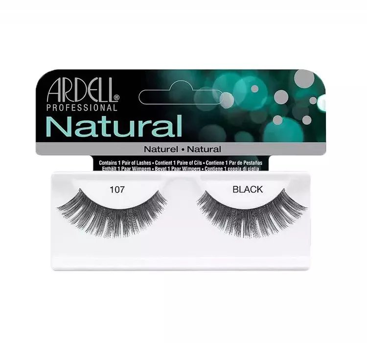 ARDELL NATURAL SZTUCZNE RZĘSY NA PASKU 107 BLACK