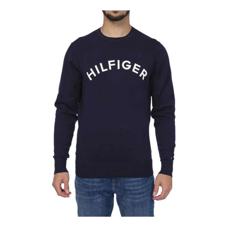 Sweter z okrągłym dekoltem Tommy Hilfiger