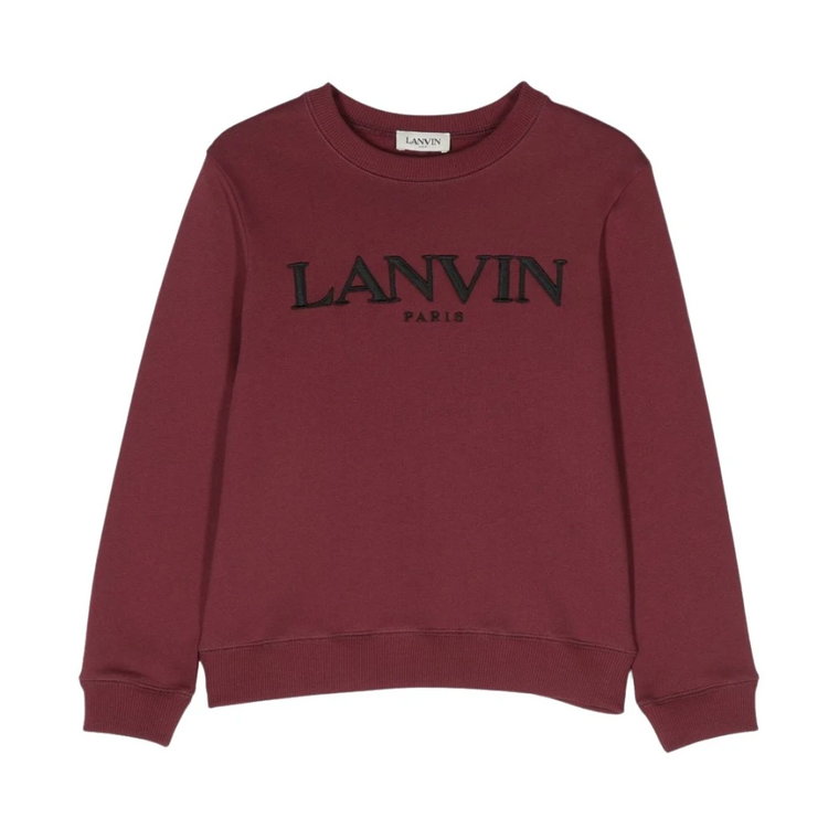 Bordowy Sweter Chłopięcy Lanvin