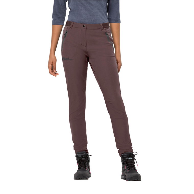 Damskie spodnie softshellowe Jack Wolfskin GEIGELSTEIN SLIM PANTS W java - 36