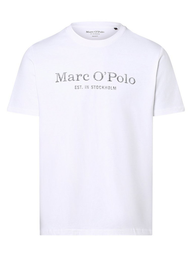 Marc O'Polo - T-shirt męski, biały