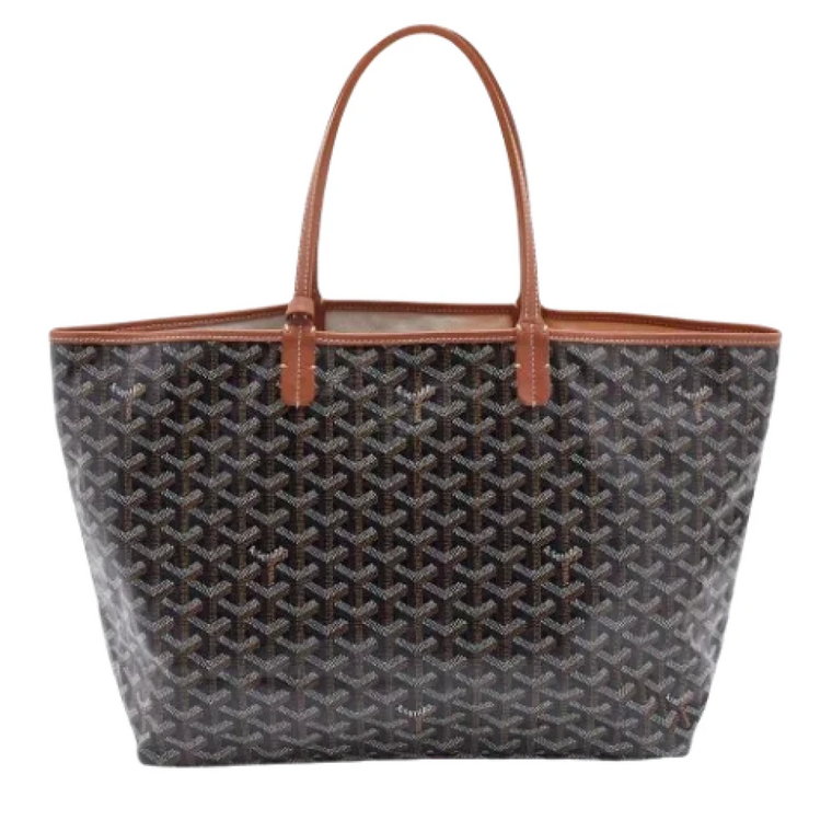 Pre-owned Leather totes Goyard Vintage