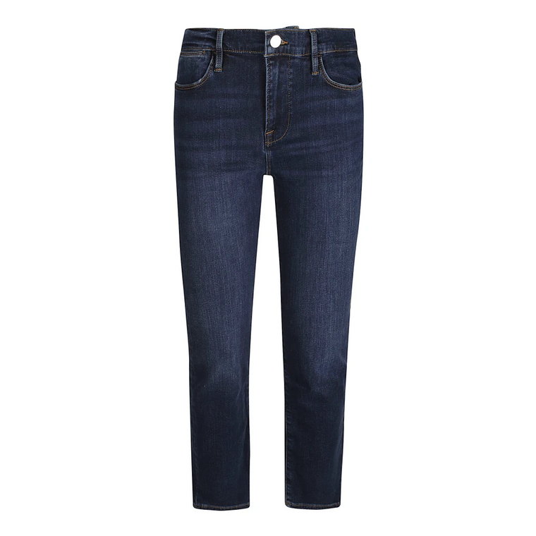 Wysokie Straight Jeans dla Nowoczesnych Kobiet Frame