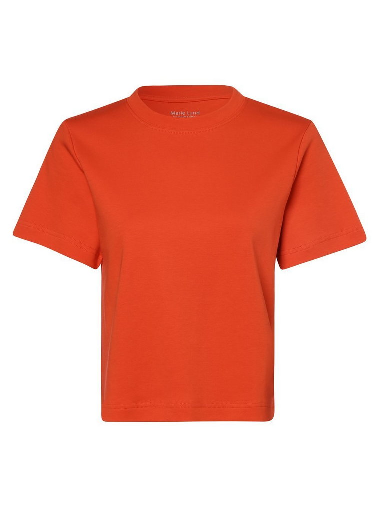 Marie Lund - T-shirt damski, pomarańczowy