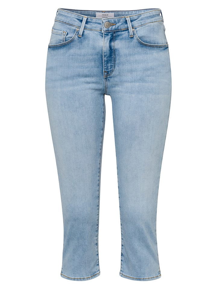 Cross Jeans Rybaczki dżinsowe - Slim fit - w kolorze błękitnym
