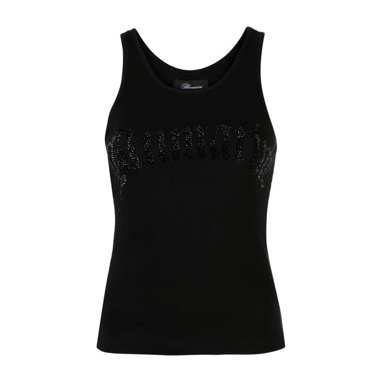 Blumarine Top Czarny Blumarine