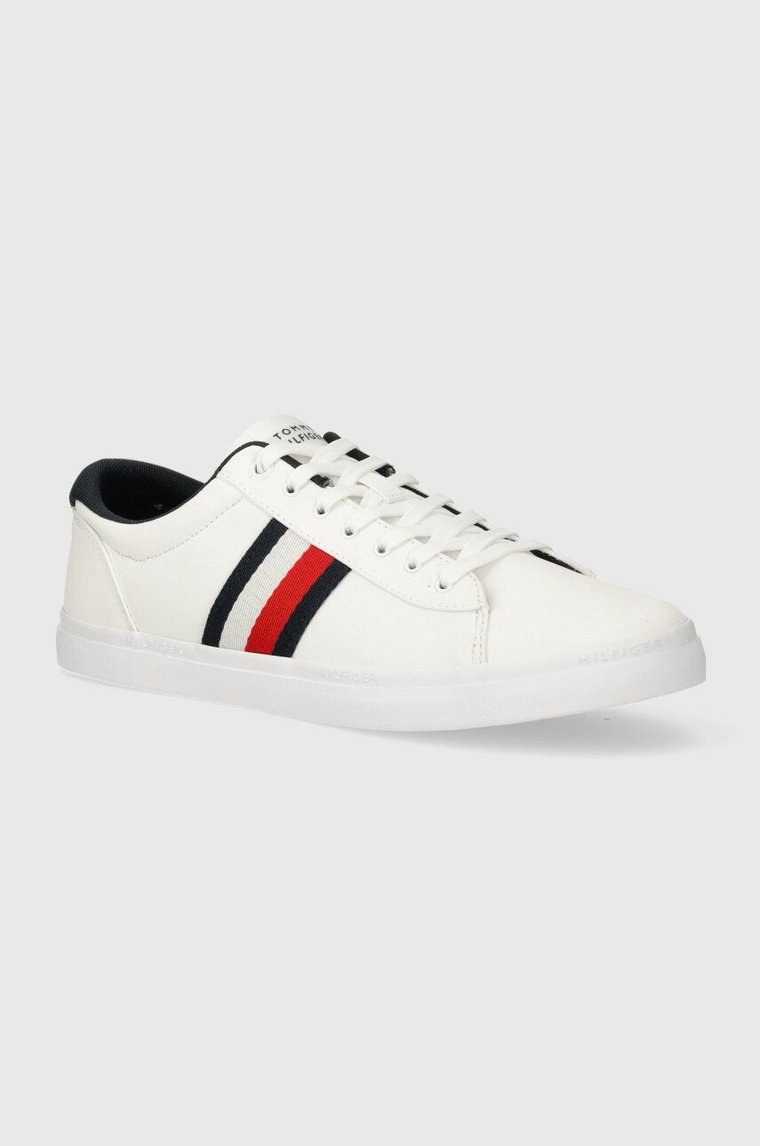 Tommy Hilfiger tenisówki ICONIC VULC STRIPES MESH kolor biały FM0FM05072