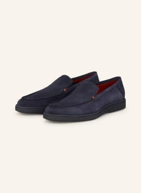 Santoni Loafersy blau