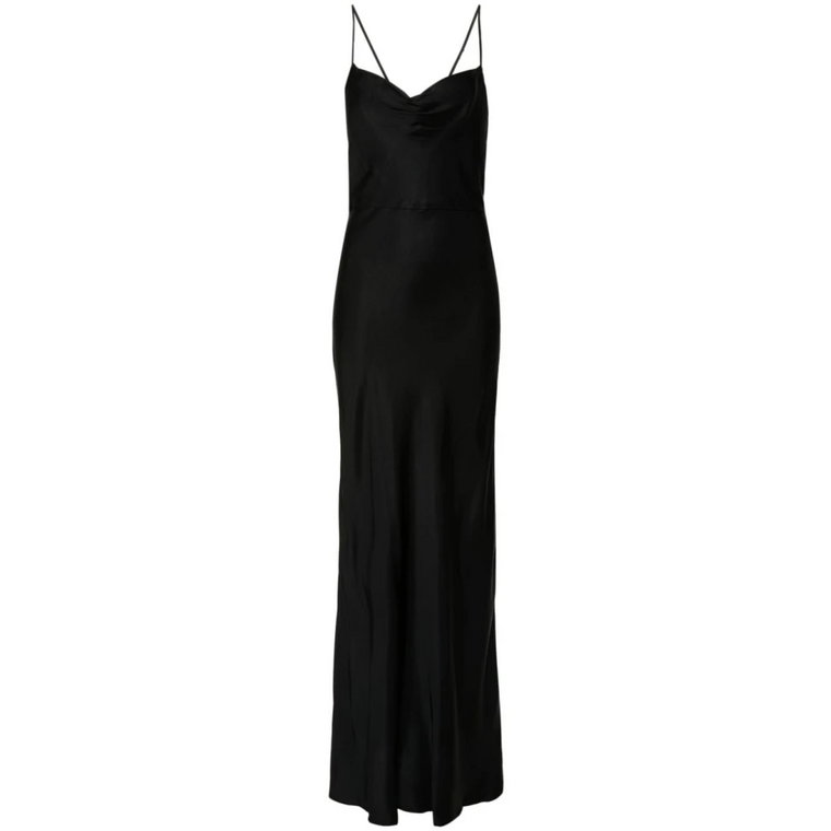 Czarne Specjalne Sukienki Chiara Ferragni Collection