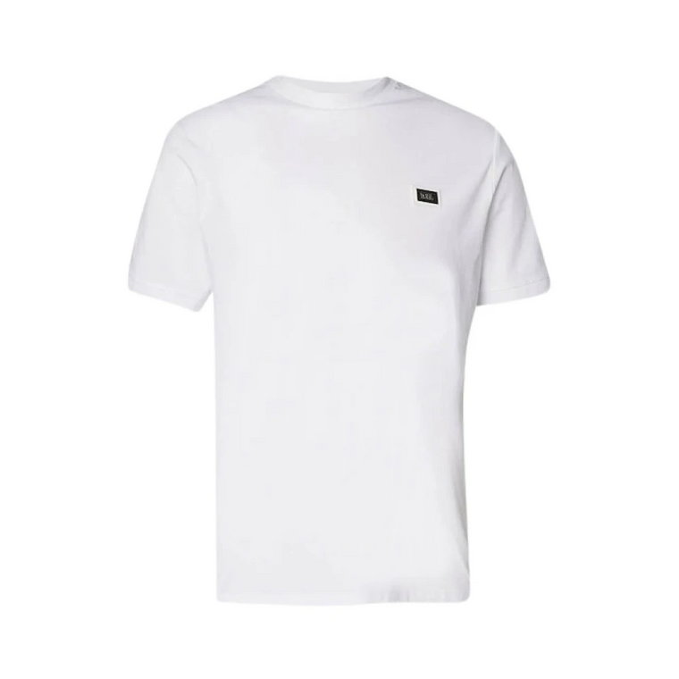 Biała koszulka Regular Fit Karl Lagerfeld
