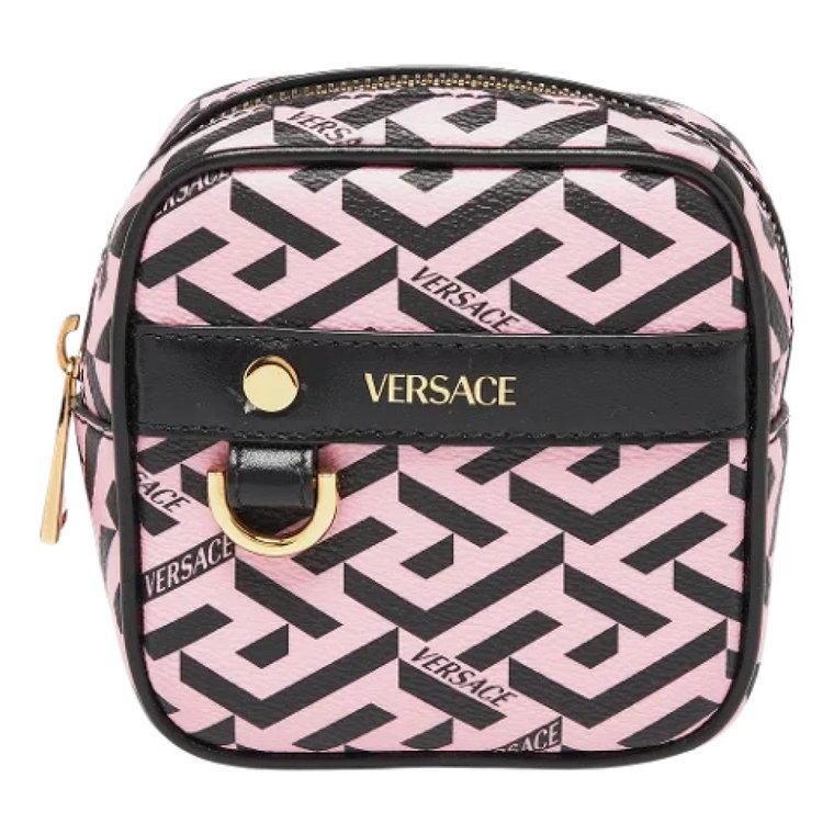 Pre-owned Coated canvas handbags Versace Pre-owned