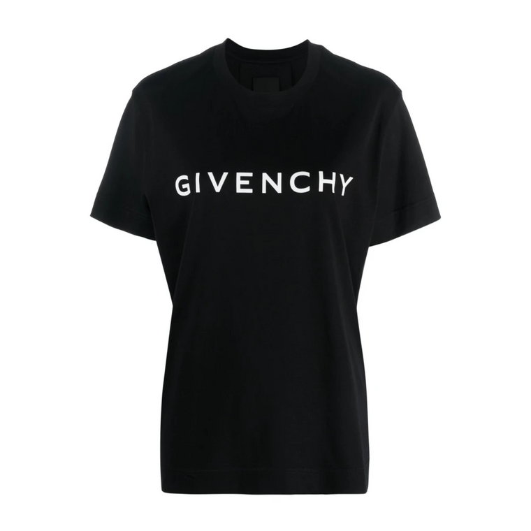 Luksusowa Koszulka z Logo dla Kobiet Givenchy