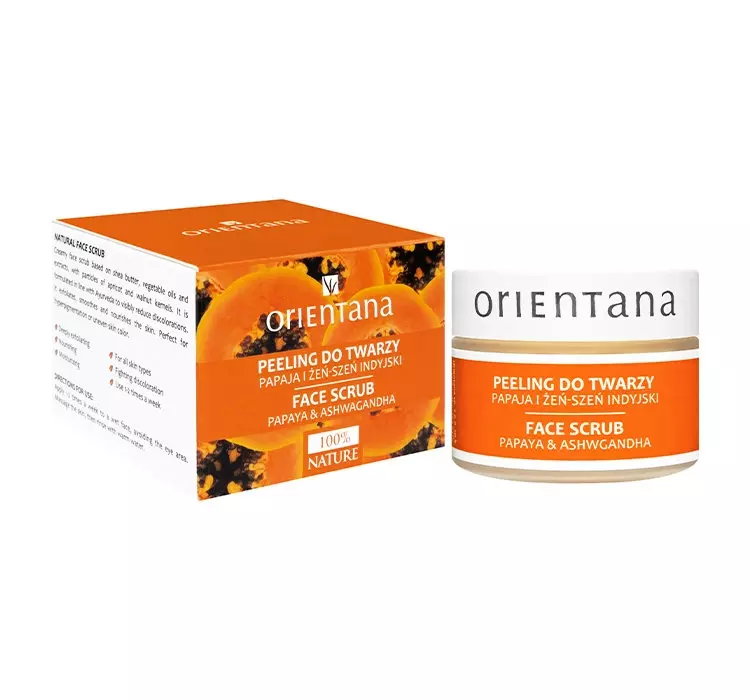 ORIENTANA PEELING KREMOWY PAPAJA ŻEŃ SZEŃ 50G