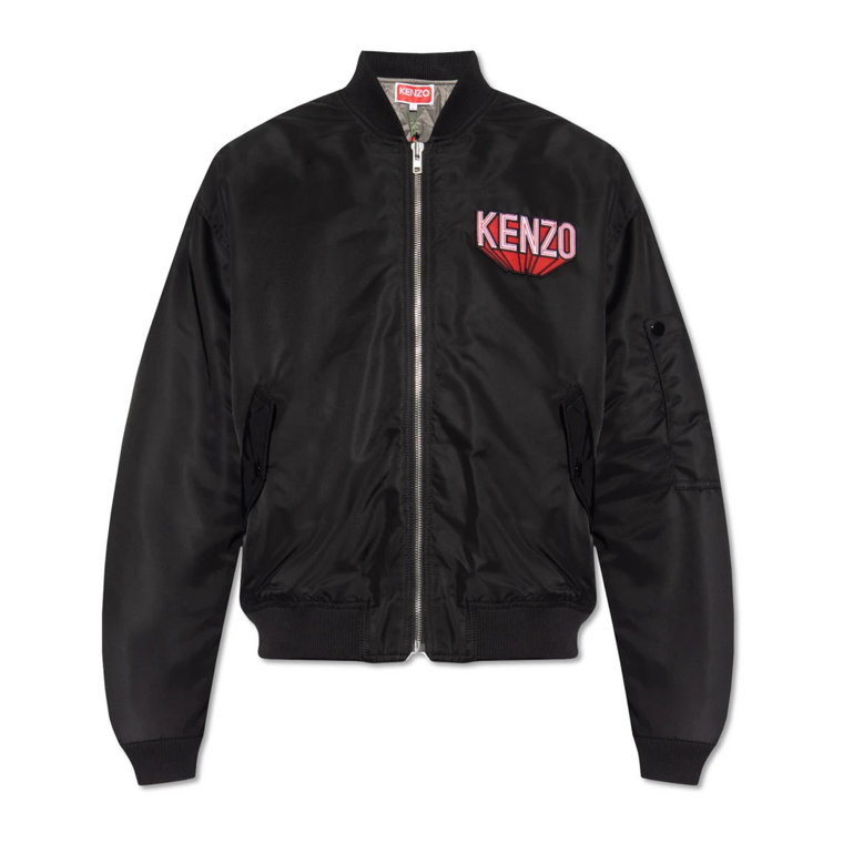 Kurtka typu bomber z logo Kenzo