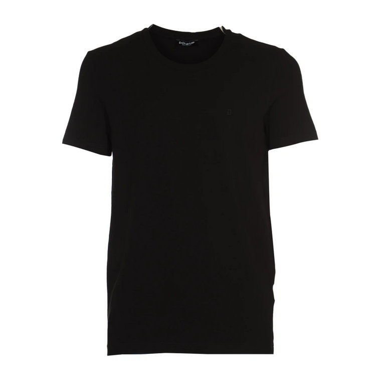 Czarne T-shirty i Pola Dondup