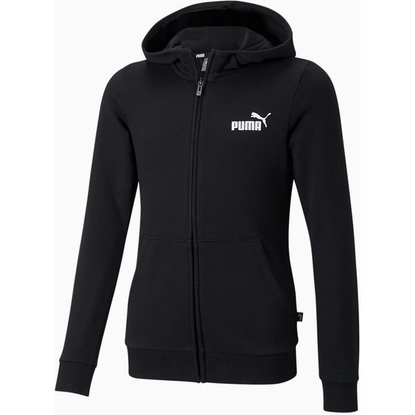 Bluza dziewczęca ESS Small Logo Full Zip Hoodie Puma