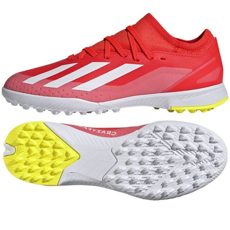 Buty piłkarskie adidas X Crazyfast League Tf Jr IF0679 czerwone