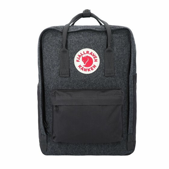 Fjällräven Kanken Re-Wool Plecak 40 cm Komora na laptopa grey