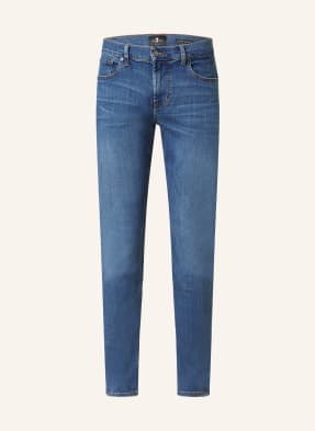 7 For All Mankind Jeansy Slimmy Tapered Fit blau