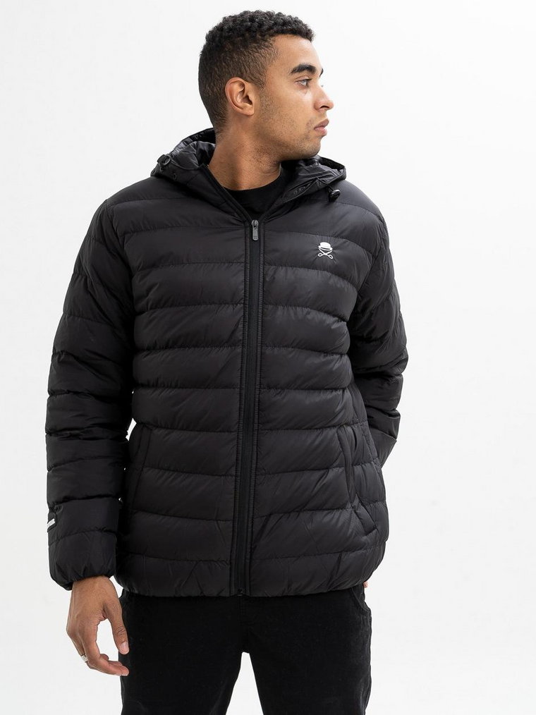 Kurtka Puchowa Cayler & Sons Small Icon NU Lightweight Puffer Czarna Biała