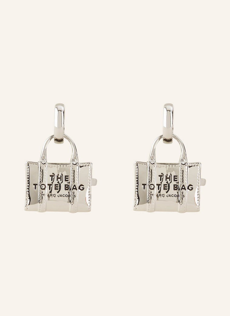 Marc Jacobs Kolczyki The Tote Bag Earrings silber