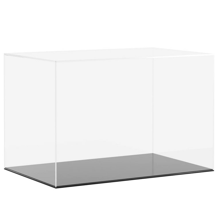 Akrylowe pudełko ekspozycyjne 56x36x37 cm, przezro